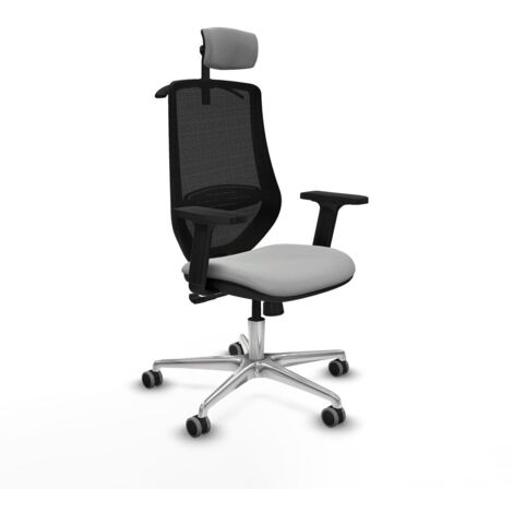 Sedia Ufficio con Poggiatesta Mardos Piqueras y Crespo D086G2H Grigio chiaro