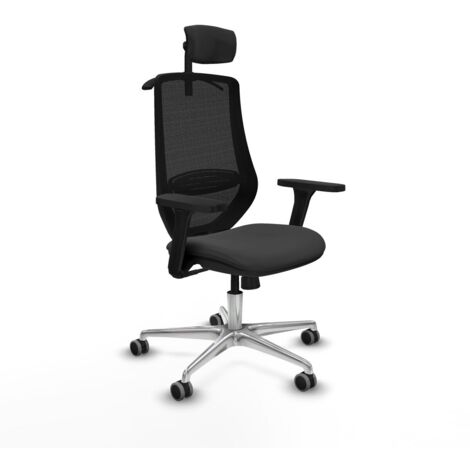 Sedia Ufficio con Poggiatesta Mardos Piqueras y Crespo D086G2H Grigio scuro