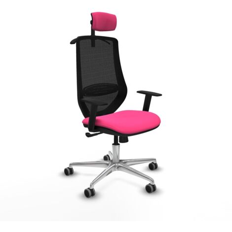 Sedia Ufficio con Poggiatesta Mardos Piqueras y Crespo D086G2H Rosa