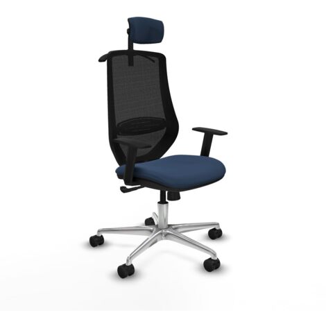 Sedia Ufficio con Poggiatesta Mardos Piqueras y Crespo D086N2H Blu Marino