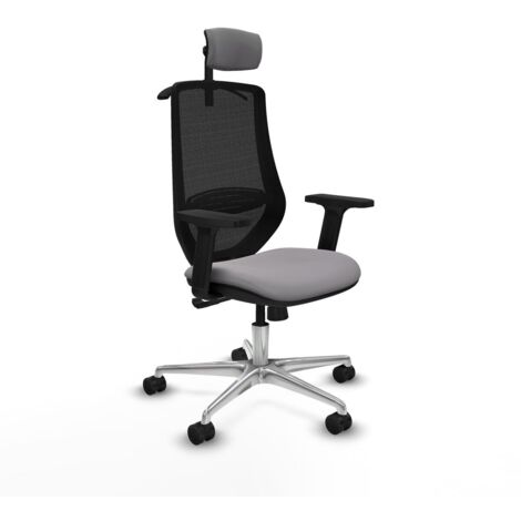 Sedia Ufficio con Poggiatesta Mardos Piqueras y Crespo D086N2H Grigio