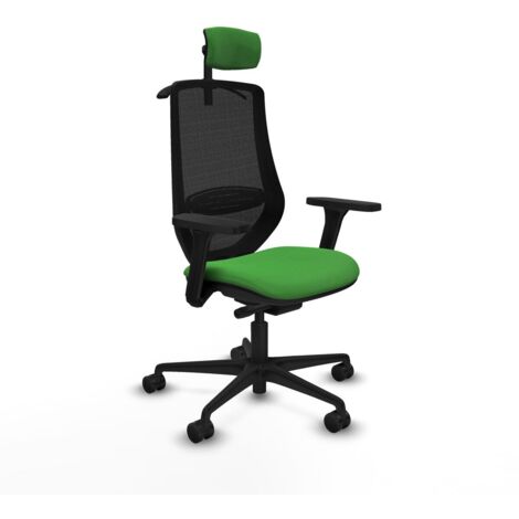Sedia Ufficio con Poggiatesta Mardos traslack bali Piqueras y Crespo D036N2H Verde