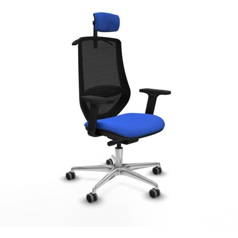 Sedia Ufficio con Poggiatesta Mardos traslack bali Piqueras y Crespo D086G2H Azzurro