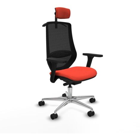 Sedia Ufficio con Poggiatesta Mardos traslack bali Piqueras y Crespo D086N2H Arancione scuro