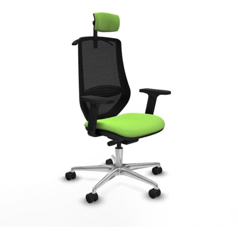 Sedia Ufficio con Poggiatesta Mardos traslack bali Piqueras y Crespo D086N2H Pistacchio