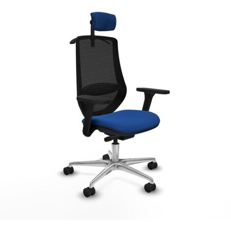 Sedia Ufficio con Poggiatesta Mardos traslack Piqueras y Crespo D086N2H Azzurro