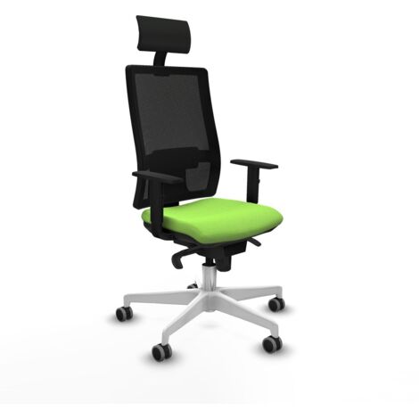 Sedia Ufficio con Poggiatesta Piqueras y Crespo 1D026G1 Pistacchio