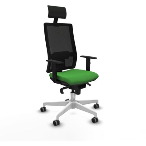 Sedia Ufficio con Poggiatesta Piqueras y Crespo 1D026G1 Verde