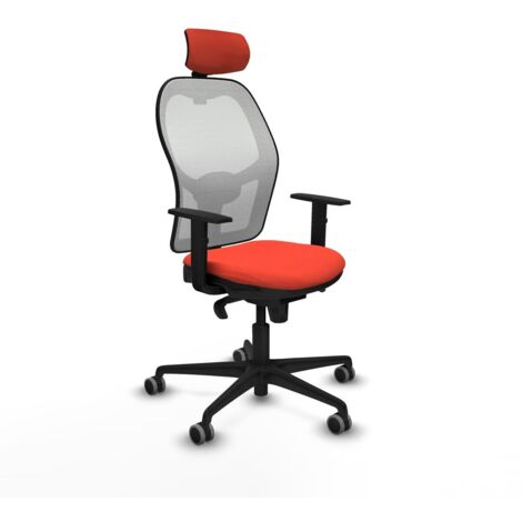 Sedia Ufficio con Poggiatesta Piqueras y Crespo 1D036G2 Arancione scuro