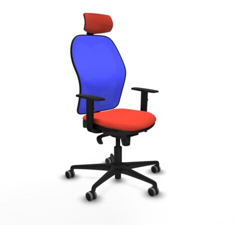 Sedia Ufficio con Poggiatesta Piqueras y Crespo 1D036G2 Arancione scuro