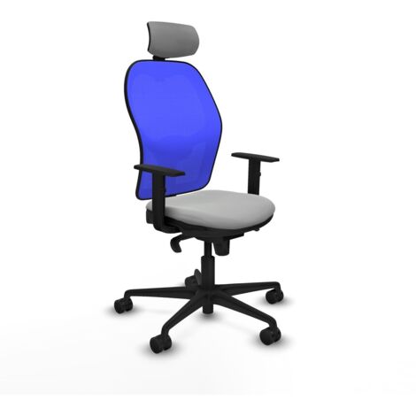 Sedia Ufficio con Poggiatesta Piqueras y Crespo 1D036N2 Grigio chiaro