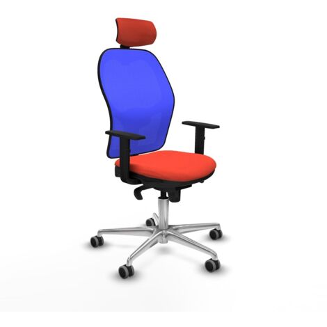 Sedia Ufficio con Poggiatesta Piqueras y Crespo 1D086G2 Arancione scuro