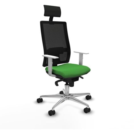 Sedia Ufficio con Poggiatesta Piqueras y Crespo 4B086N1 Verde