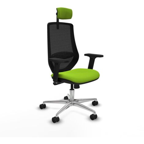 Sedia Ufficio con Poggiatesta Piqueras y Crespo D086N2W Pistacchio