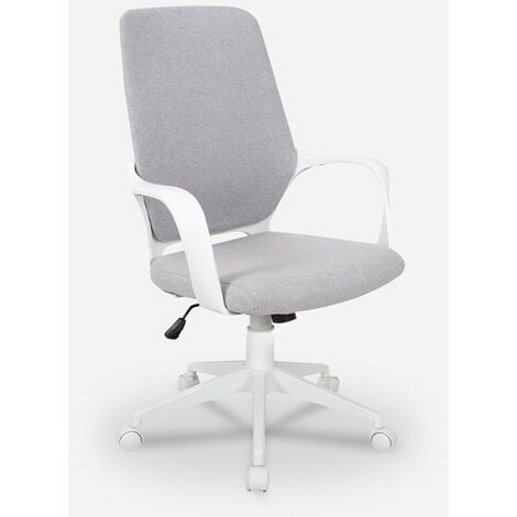 Sedia Ufficio Ergonomica Con Ruote Glendale Poltrona Con Fodera In