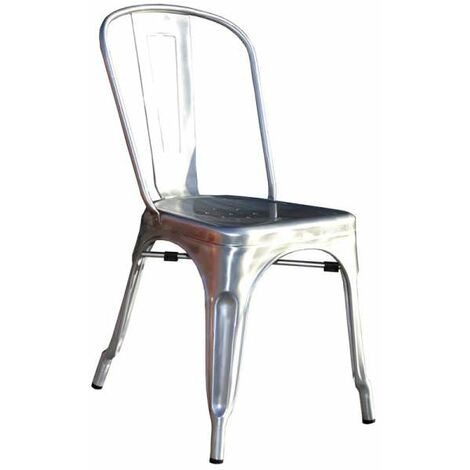 Sedia Vieste Ferro Silver