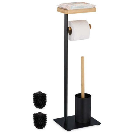 Sedia WC in bambù e ferro