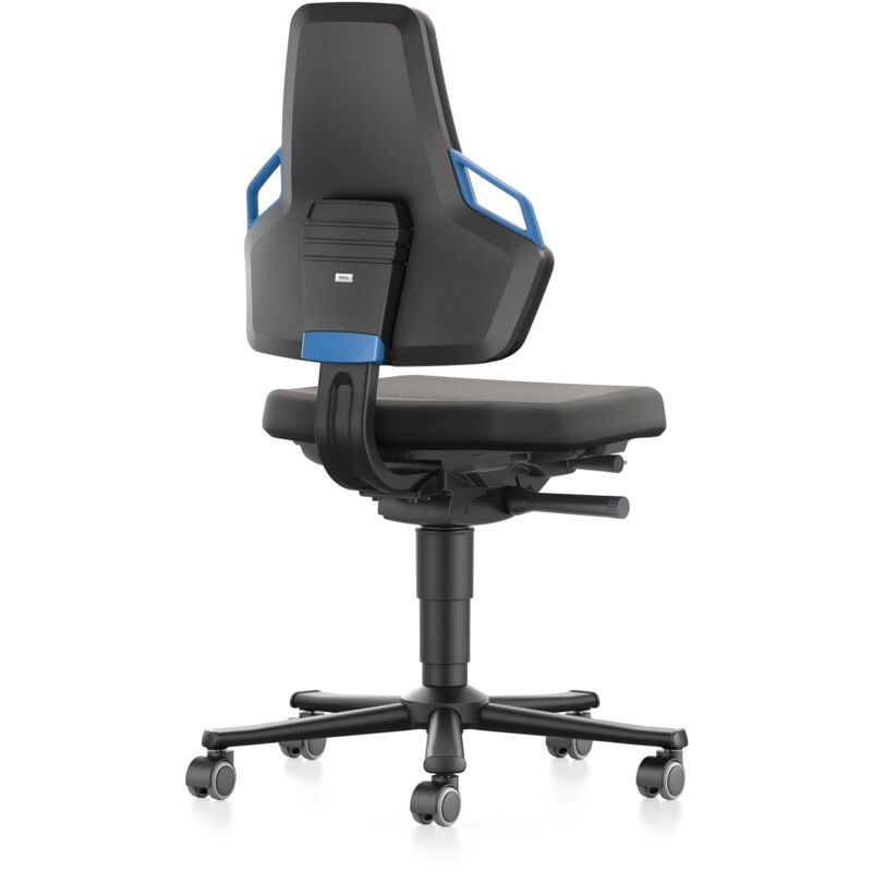 Sedie Da Ufficio 2 Ruote Supertec Maniglia Blu