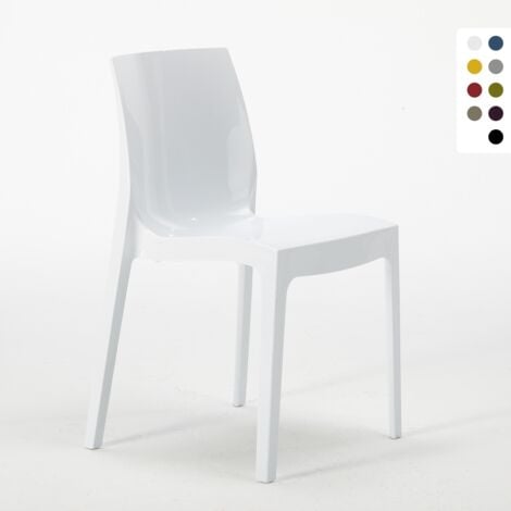 Sedie per cucina e bar ICE Grand Soleil in polipropilene impilabile