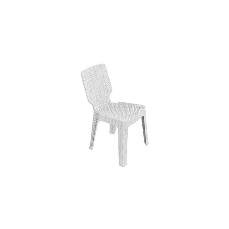 Sedie Rattan Keter T chiar Bianche