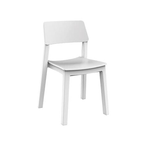 SEDIE RESINA ITALIA BISTROT BIANCHE -960
