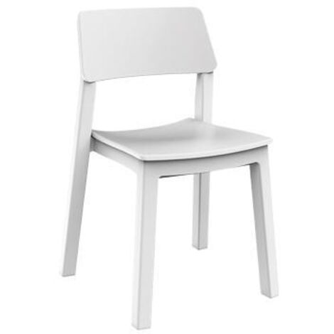 SEDIE RESINA ITALIA BISTROT BIANCHE -960
