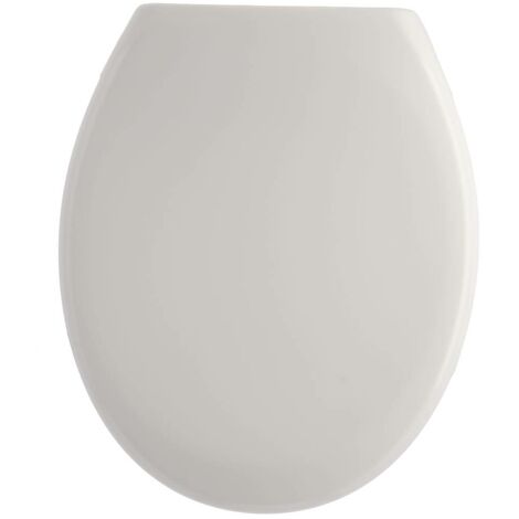 Sedile a goccia in pp da 18 pollici con fissaggi in acciaio inox - bianco - Tendance