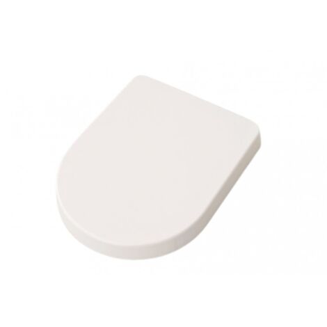 Sedile avvolgente con chiusura Soft-Close bianco lucido - Art Ceram File