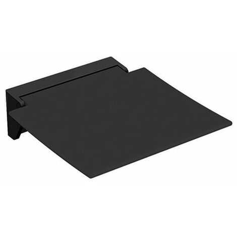 Sedile pieghevole 350 supporto a muro bianco pulverb. Sedile antracite