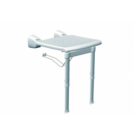 SEDILE RIBALTABILE DA MURO CON GAMBE - -