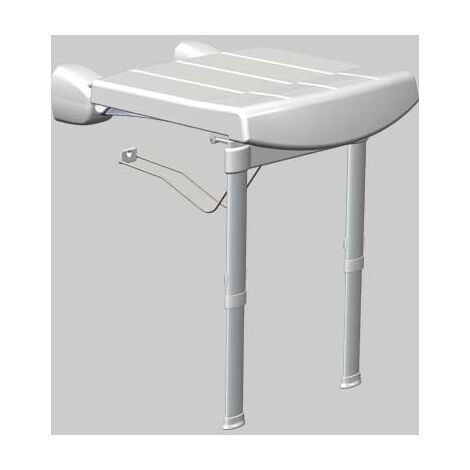 SEDILE RIBALTABILE DA MURO CON GAMBE MADE IN ITALY