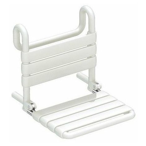 Sedile sospeso SERIE 801 448x393x504mm. pieghevole bianco