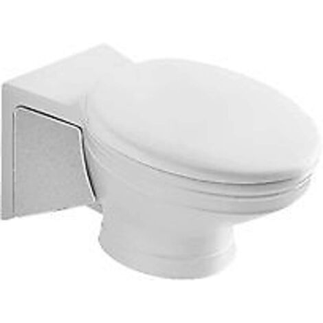 Sedile WC cerniere cromate AMADEA con copertura bianco alpino VILLEROY & BOCH
