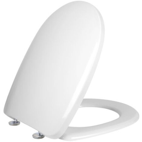 Sedile wc compatibile Eos-Simca Flower con chiusura soft close