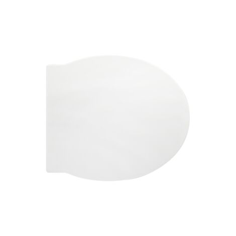Sedile wc coprivaso TD19 in termoindurente 41,5 x 37,6 cm copriwater con cerniere fisse universali