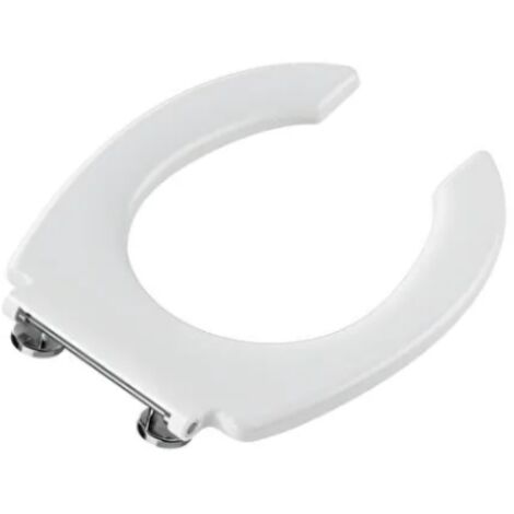Sedile wc in duroplast ovale bianco vitra 128-003-006