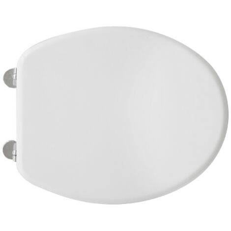 SEDILE WC IN LEGNO COLATO MODELLO ALEX Bianco DHIMP