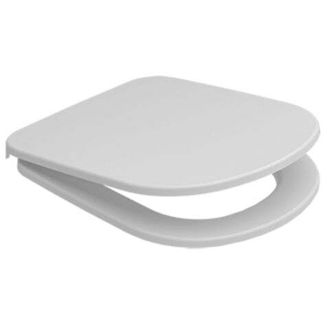 Sedile wc in termoindurente gemma 2 soft closing bianco.