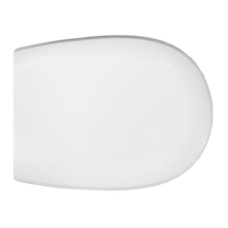 Sedile wc in termoindurente per globo vaso grace forma 6 bianco