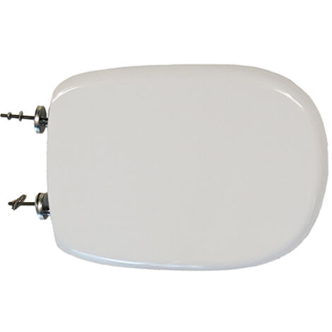 Sedile wc in termoindurente per gsi x2 forma 6 bianco - soft close