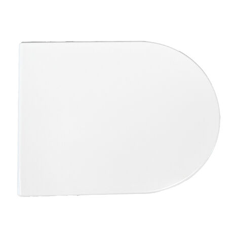 Sedile wc in termoindurente per hidra vaso onda forma 7 bianco
