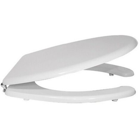 SEDILE WC LEGNO LACCATO BIANCO UNIVERSALE GABRIEL Bianco DH