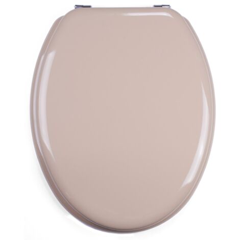 Sedile WC MSV MDF CLÉO Beige - Cerniere INOX