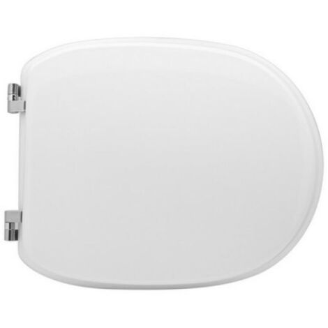 SEDILE WC PER ALTHEA VASO LISA FORMA 6 Bianco - Cerniere A passanti