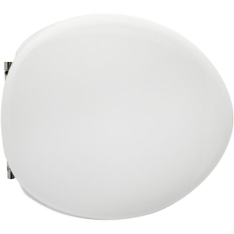 Sedile wc per azzurra vaso full 54 forma 2 bianco - cerniere c espansione
