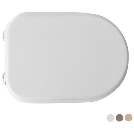SEDILE WC PER CESAME VASO SINTESI FORMA 6- Bianco - Soft Close- CW- pezzi 1