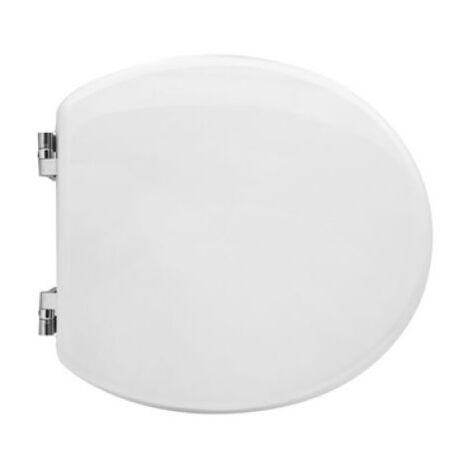SEDILE WC PER DOLOMITE VASO ASILO FORMA 2 Bianco - Cerniere A passanti