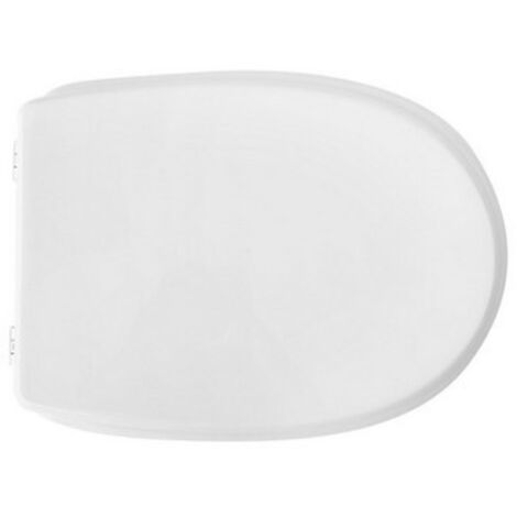 SEDILE WC PER EOS VASO MEDEA FORMA 6 Bianco - Cerniere A passanti DH