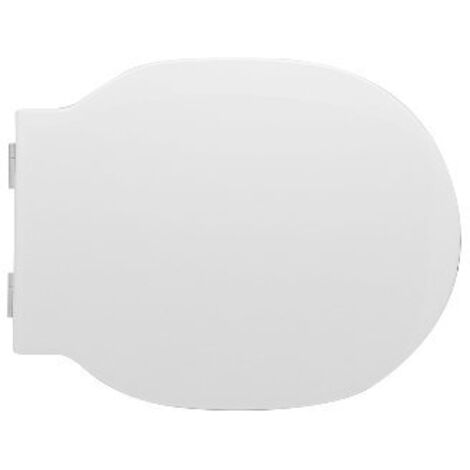 SEDILE WC PER GALASSIA VASO KIMI FORMA 10 Bianco - Cerniere A passanti