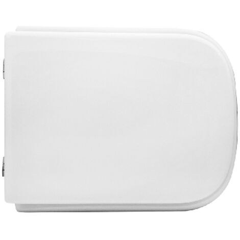 SEDILE WC PER GALASSIA VASO MEG11 FORMA 8 Bianco  cerniere C espansione DH